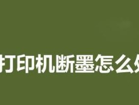 解决打印机彩色加错墨的问题（快速修复彩色打印机喷墨错误的方法）