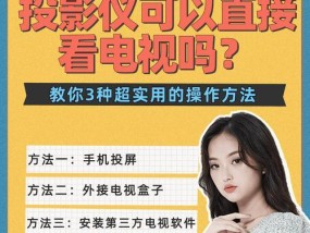 内嵌盒子投影仪的使用方法是什么？