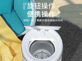 半自动洗衣机脱水桶清洗技巧（轻松掌握清洗半自动洗衣机脱水桶的方法）