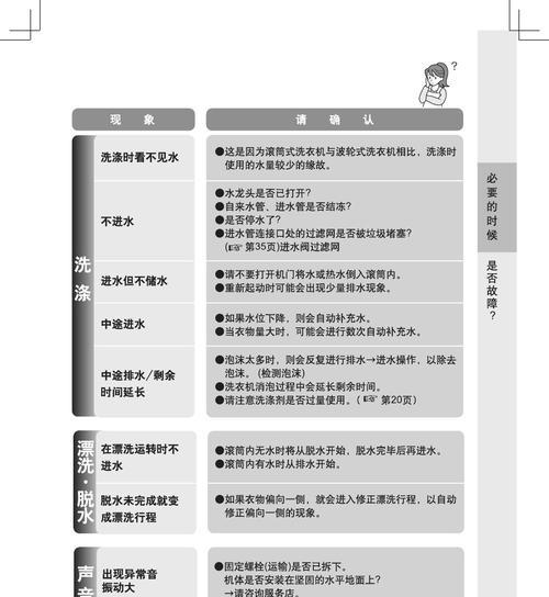 解决松下洗衣机显示U12问题的方法（快速处理松下洗衣机显示U12问题的步骤）  第3张